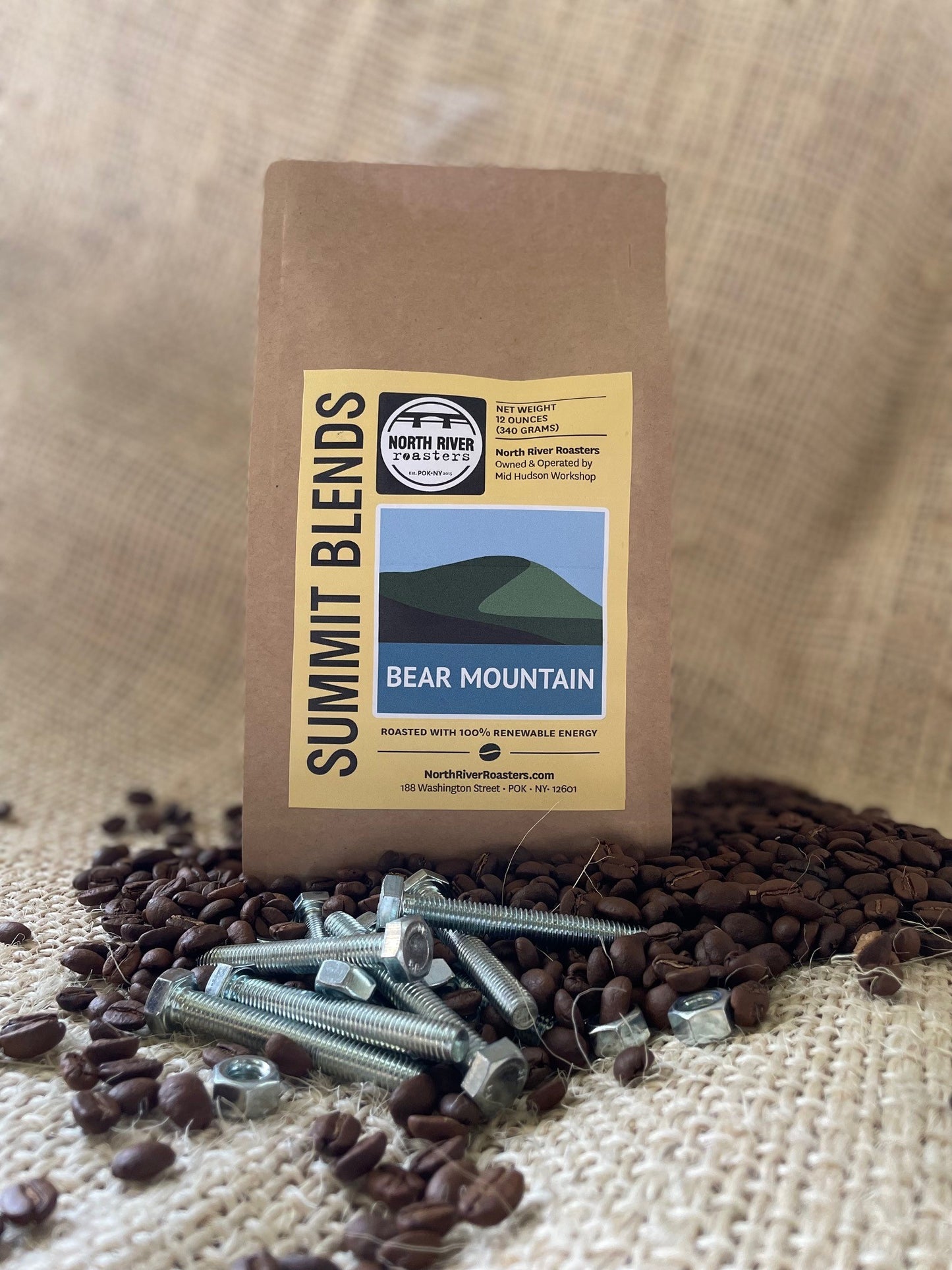 MEDIUM ROAST - Bear Mountain Blend 12 oz